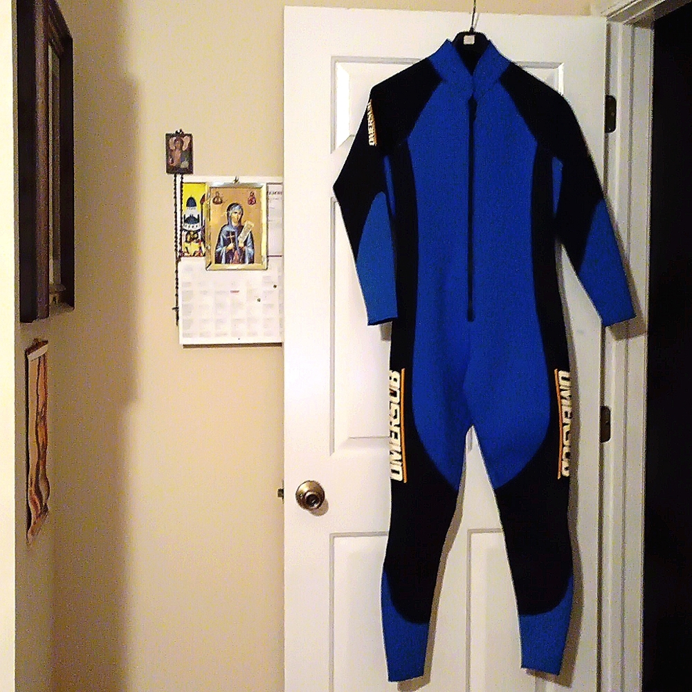 Omer Sub Wetsuit Thickness 3mm Double Lined 90per. Neoprene Unisex SZ 5 Italy